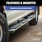 Luverne Regal 7 Polished Stainless 125 Oval W2W Steps Select Ford F250 F350 F450 477125-401733 - alternate 5